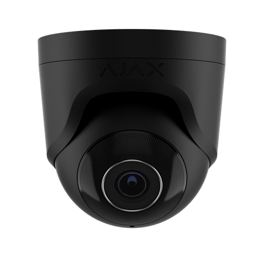 Ajax 8MP Wired IP Turret Camera - Black