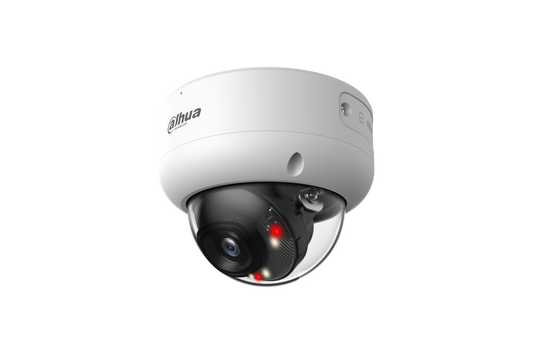 Dahua DH-IPC-HDBW3867E-AS-IL-ANZ, 8MP WizSense IP Dome with IR, Warm Light 30m, fixed lens 2.8mm