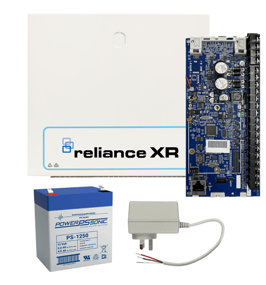 Hills Security Alarm System Reliance XR kit with PCB and power