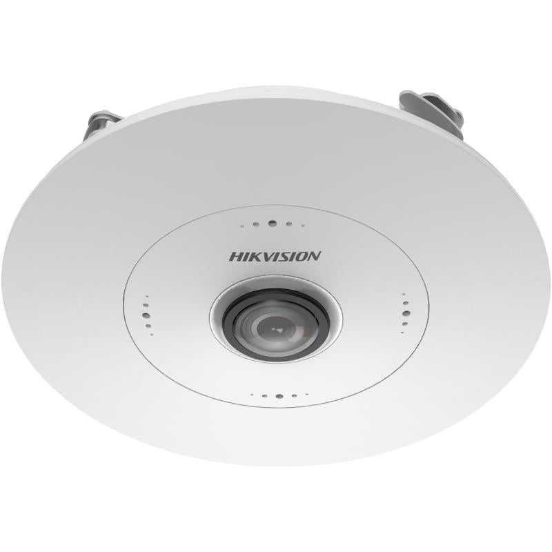 Hikvision 6MP DeepinView Fisheye Network Camera, Panoramic 1.16mm, Mic, No IR