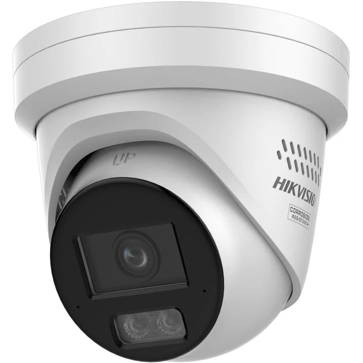 Hikvision Camera Kit, 2 x 8MP ColorVu Gen 3 Turret, 4Ch NVR HDD Optional