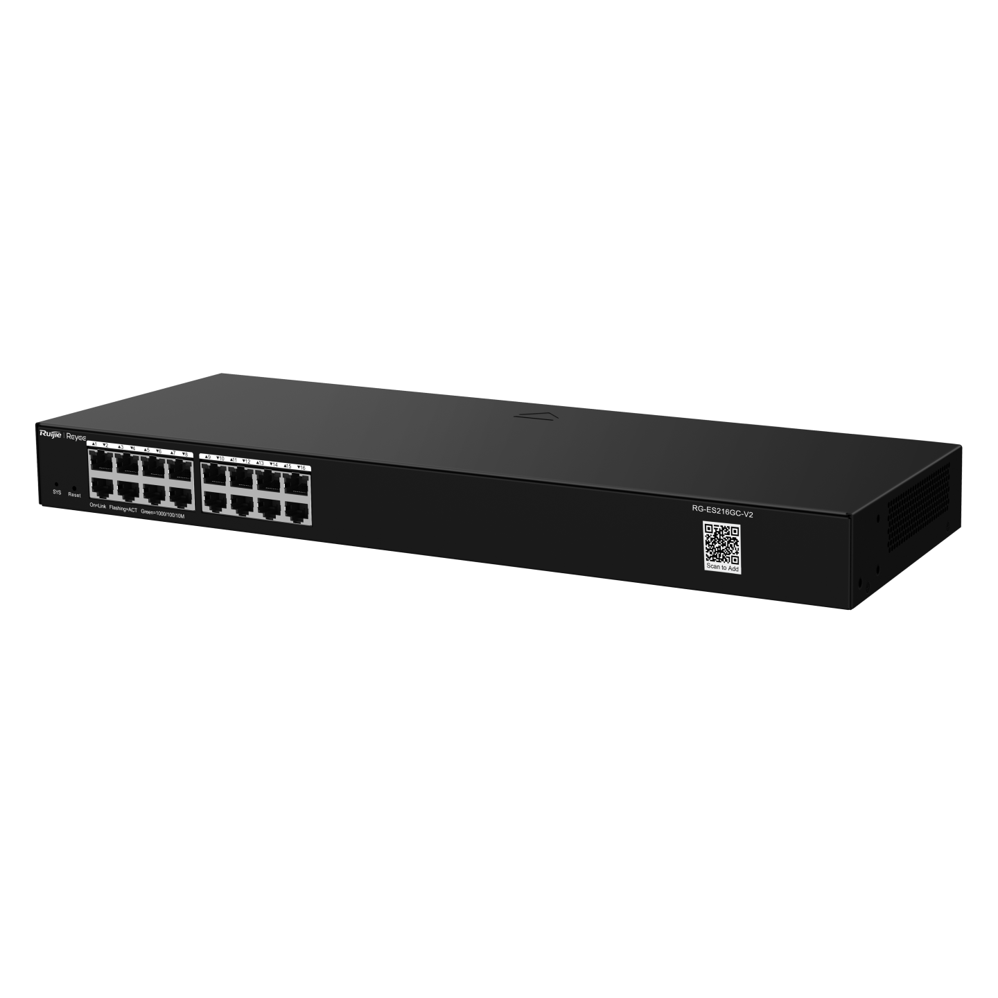 Ruijie Reyee 16-Port Gigabit Smart Cloud Managed Non-PoE Switch