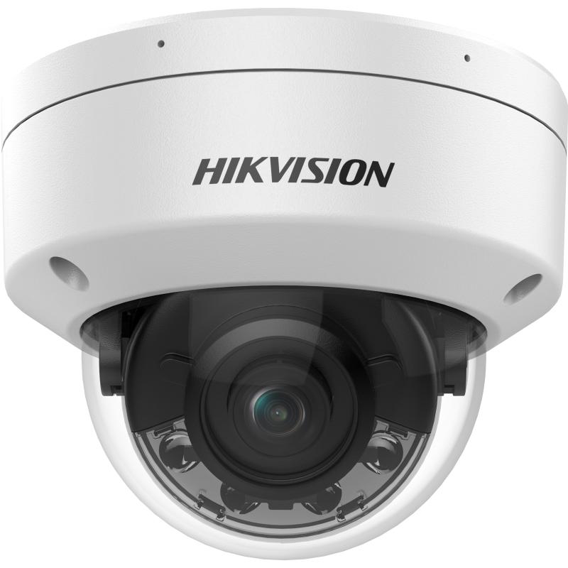 Hikvision Hybrid ColorVu 2CD2187G2H-LISU 8MP Dome Camera, Fixed 2.8mm, IR 30m, Mic