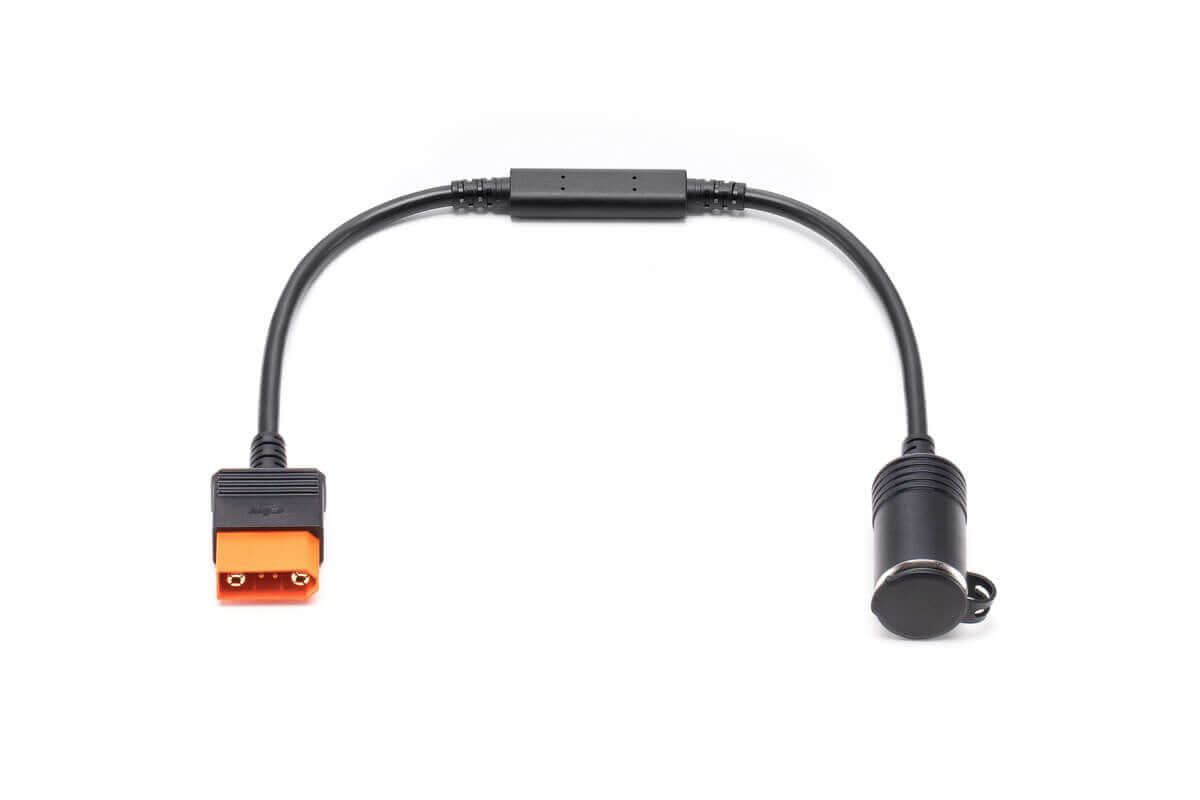 DJI Power SDC to Car Charger Plug Power Cable(12V) | DJISDC-CARCAB | CCTVMASTERS.COM.AU