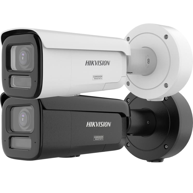 Hikvision DS-2CD3687G3-LIZSU(Y)/SL, 8MP Dual Illumination Strobe Light and Audible Warning Motorized Varifocal Bullet Network Camera, 2.7-13.5mm