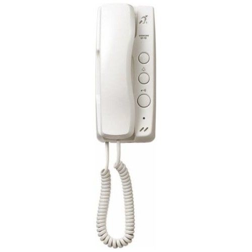 Aiphone GF Series 2-Wire Intercom Audio Handset White Apartment Plastic