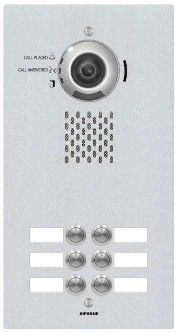 Aiphone IX Series 2 IP Intercom 4/6 Button Video Door Station