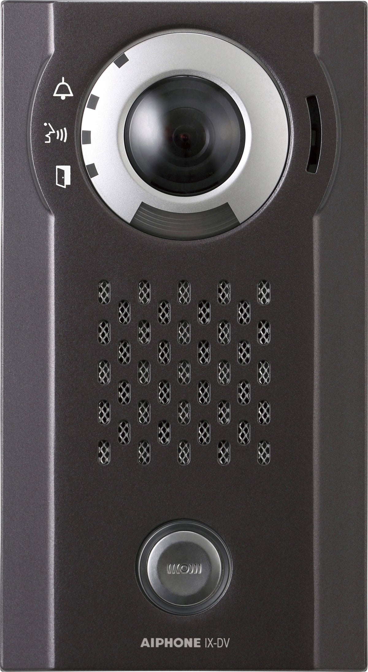 Aiphone IX Series 2 IP Intercom 1 Button Video Door Station Mechanical Button Metal, IP54, IK08
