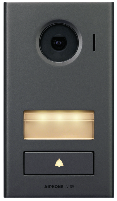 Aiphone JV Series 2-Wire Intercom 1 Button Video Door Station