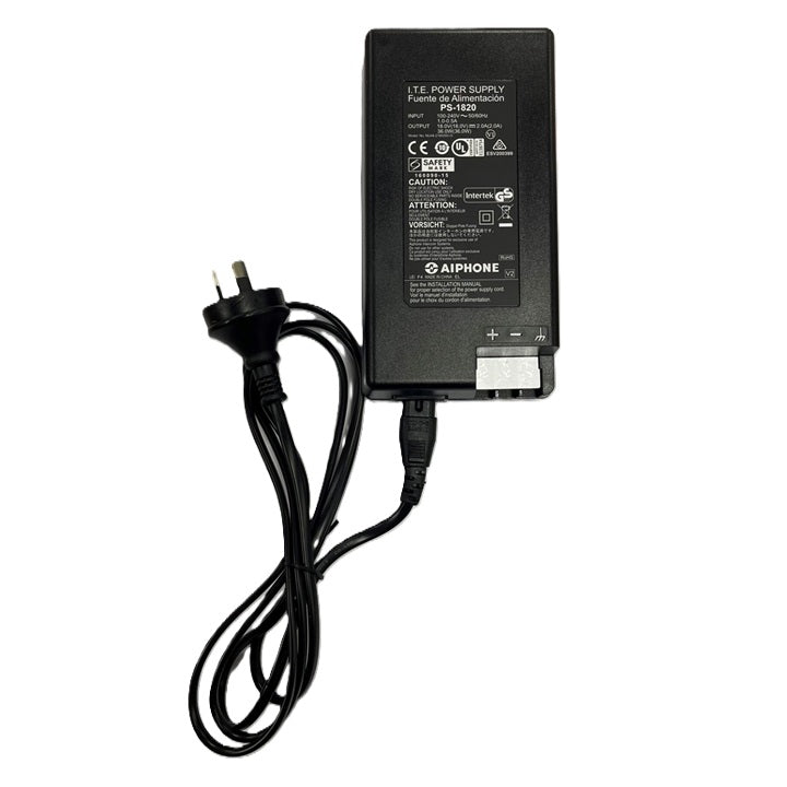 Aiphone PS 18V DC Power Supply, 2A