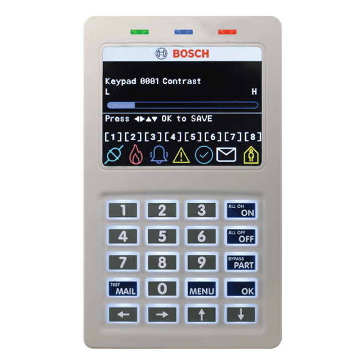Bosch CP736B SMART PROX Solution 6000 Colour Keypad White