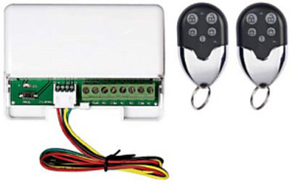 Activor Wireless - 2-Way Remote Control Kit, Keypad Data Bus Connection for DSC PowerSeries, 1x Receiver and 2x Remotes DFM-RTI01