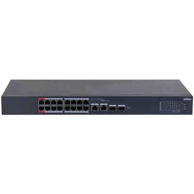 Dahua DH-CS4218-16ET-190, 18-Port Cloud Managed Desktop Switch with 16-Port PoE | DH-CS4218-16ET-190-V2 | CCTVMASTERS.COM.AU