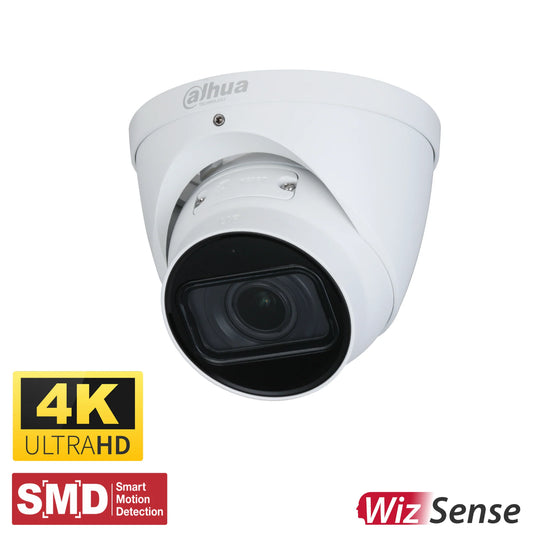 Dahua 8MP Motorised Camera AI Version 4.0, DH-IPC-HDW3866TP-ZS-AUS, WizSense SMD 4.0, AI SSA
