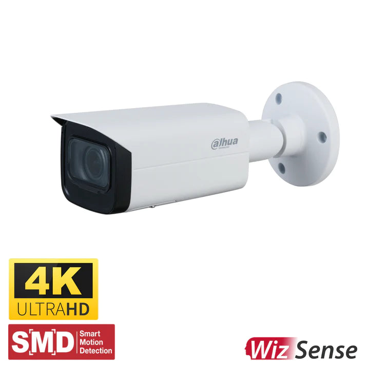 Dahua Camera, 8 x 8MP Bullet Camera Motorized Lens Bundle Kit with 8CH NVR + 4TB HDD