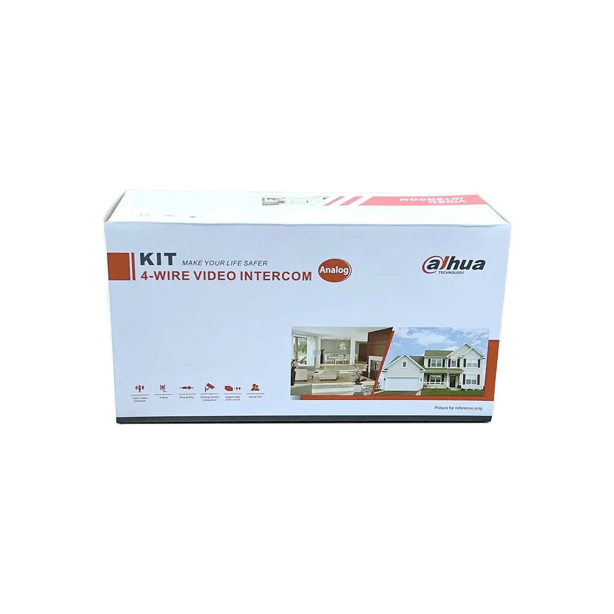 Dahua 4-Wire Indoor Monitor Kit, DHI-KTA02M Metal Door Bell | DHI-KTA02M | CCTVMASTERS.COM.AU