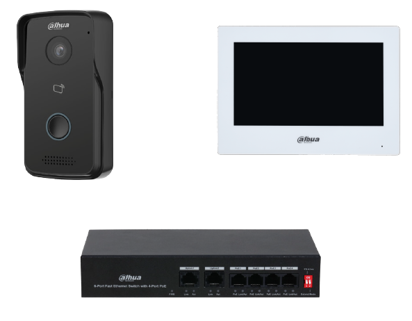 Dahua Intercom Kit, IP Villa Door Station with Reader