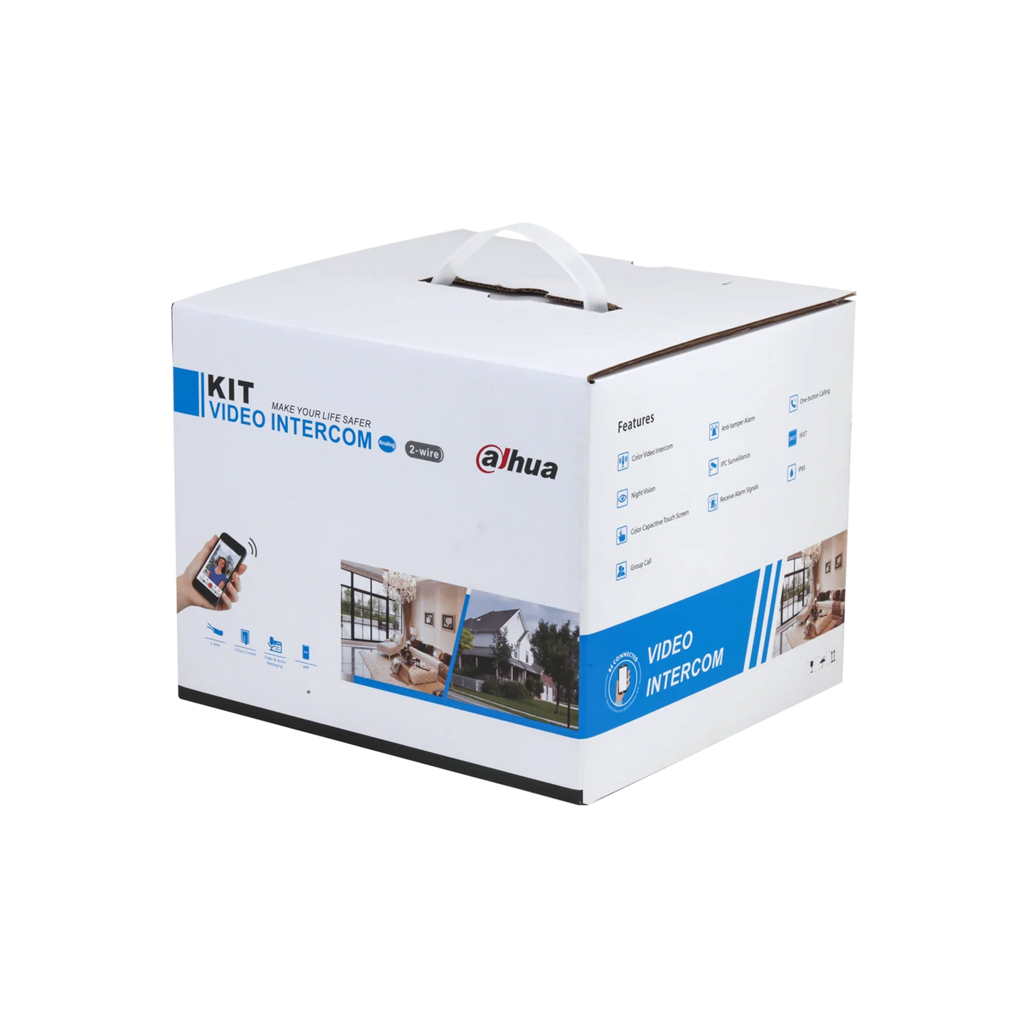 Dahua WiFi Intercom kit, 2 Wire Villa Intercom System with Smartphone App