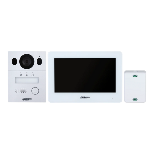 Dahua WiFi Intercom kit, 2 Wire Villa Intercom System with Smartphone App