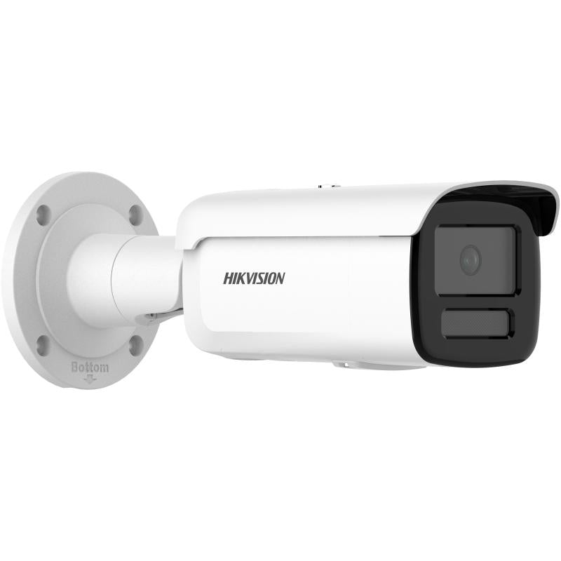 Hikvision DS-2CD2T86G2H-xI, 8MP Powered by Darkfighter Fixed Bullet Network Camera - White