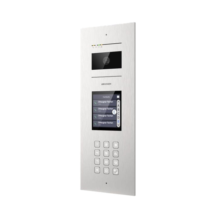Hikvision DS-KD7003EY-S2 2-Wire Door Station, Touch Display, Wide Angle WDR, IK08