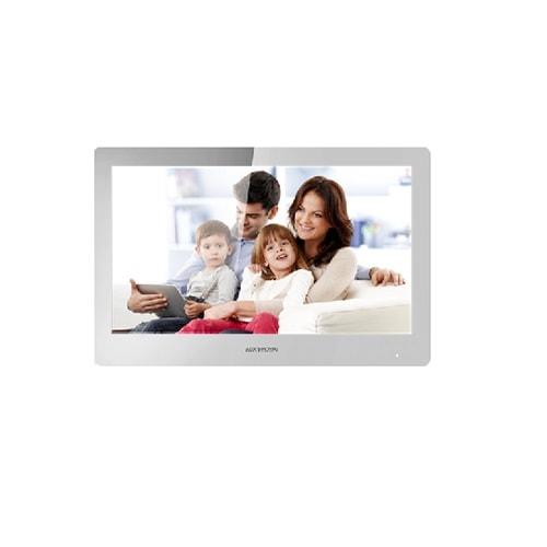 Hikvision KH8520-WTE1, 2nd Gen IP Intercom, 10" Touch Screen Room Station, WiFi, 1024 x 600, 12VDC/POE