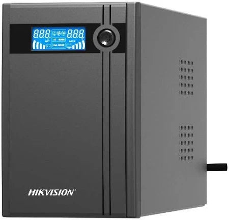 Hikvision UPS 2000VA 1200W, 1YR BATT, 3YR DS-UPS2000 with LCD Display