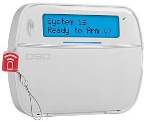 DSC HS2LCDWF4 PowerSeries NEO 128-Zone LCD Full Message Power-G 2-Way Wire-Free Keypad