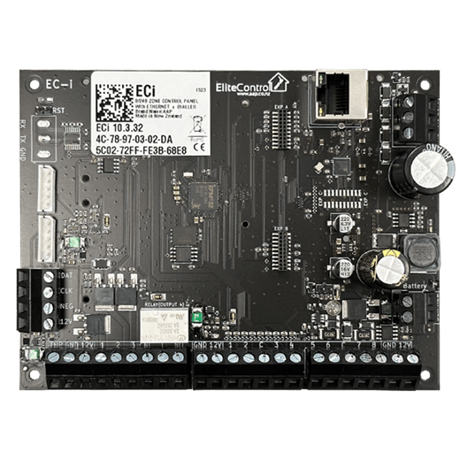 AAP ECI 8 Zone PCB Only, Ethernet Fitted Resistors and Bat L
