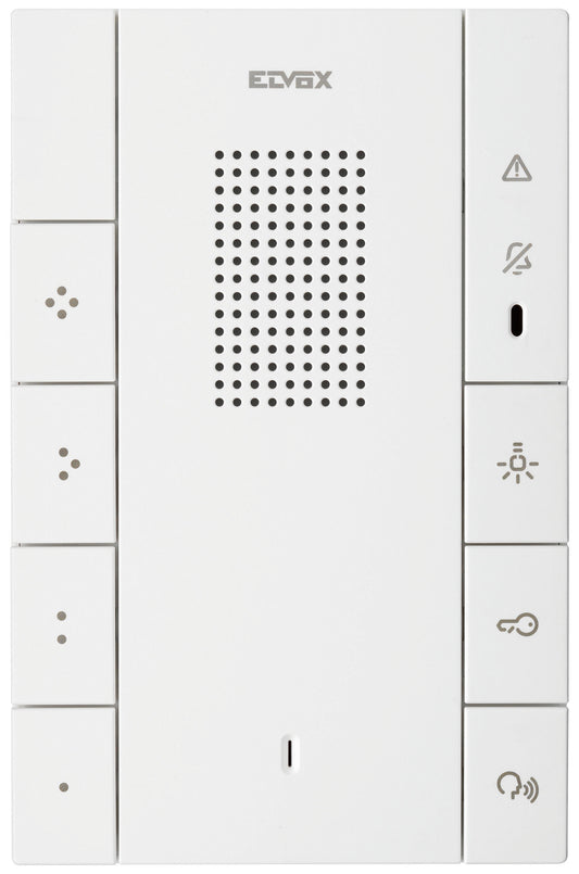 Elvox Due Fili Plus 2-Wire Intercom Hands-Free Audio Apartment and Residential 12VDC