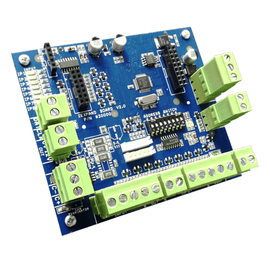 AAP Elite SX 8/16 zone expander module (PCB only) | ESX-Z8 | CCTVMASTERS.COM.AU