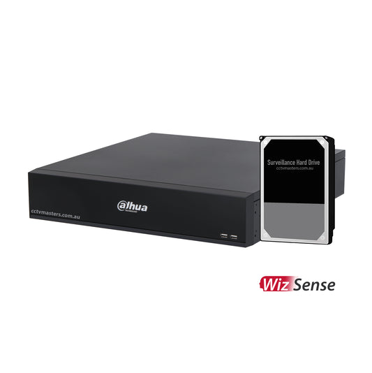 Dahua XVR7816S-4K-I3, 16CH Penta-brid 16 IP WizSense 8HDDs Digital Video Recorder
