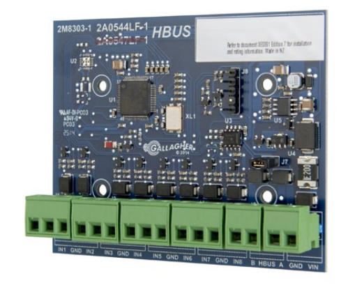 Gallagher SMB HBUS Input Module 8 x input PCB 13.6VDC 4K7 Termination
