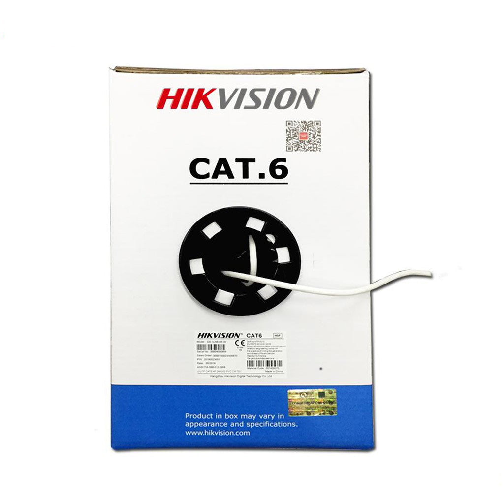 Hikvision CAT6 Data Cable 305M Blue Or Yellow Colour