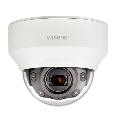 Hanwha Wisenet 2MP Indoor Dome Camera, H.265, 150dB WDR, 50m IR, 2.8-12mm