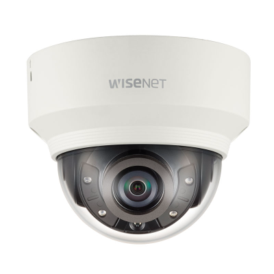 Hanwha Wisenet 5MP Indoor Dome Camera, H.265, 30fps, WDR, 30m IR, 3.7mm