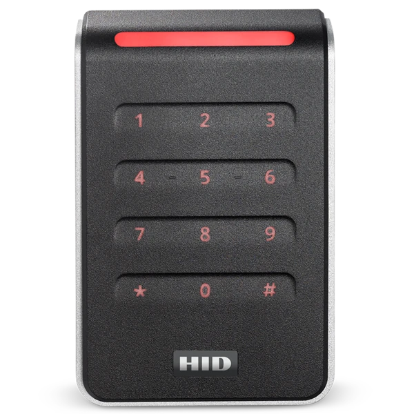 HID Signo 40K Keypad and Reader, Black Multiformat, 12VDC