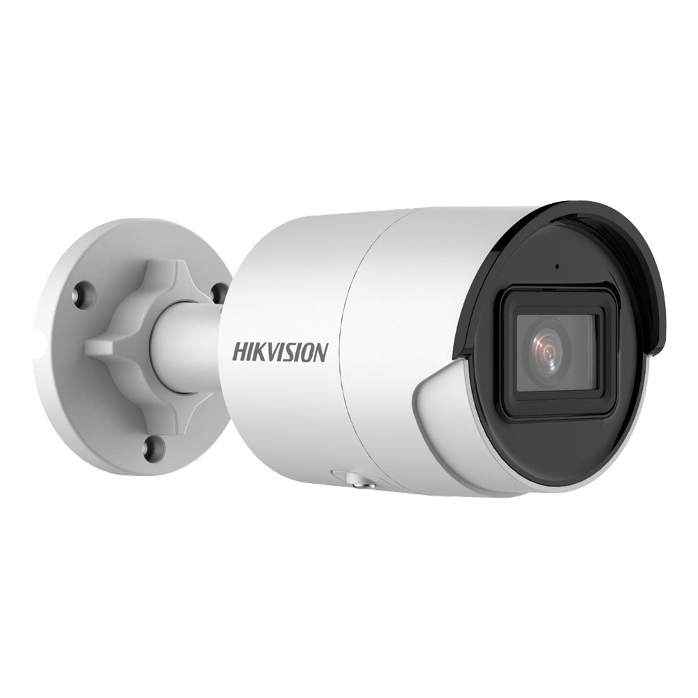 Hikvision Camera, DS-2CD2066G2-IU, 6MP Outdoor AcuSense Gen 2 Mini Bullet Camera, IR, Mic, IP66