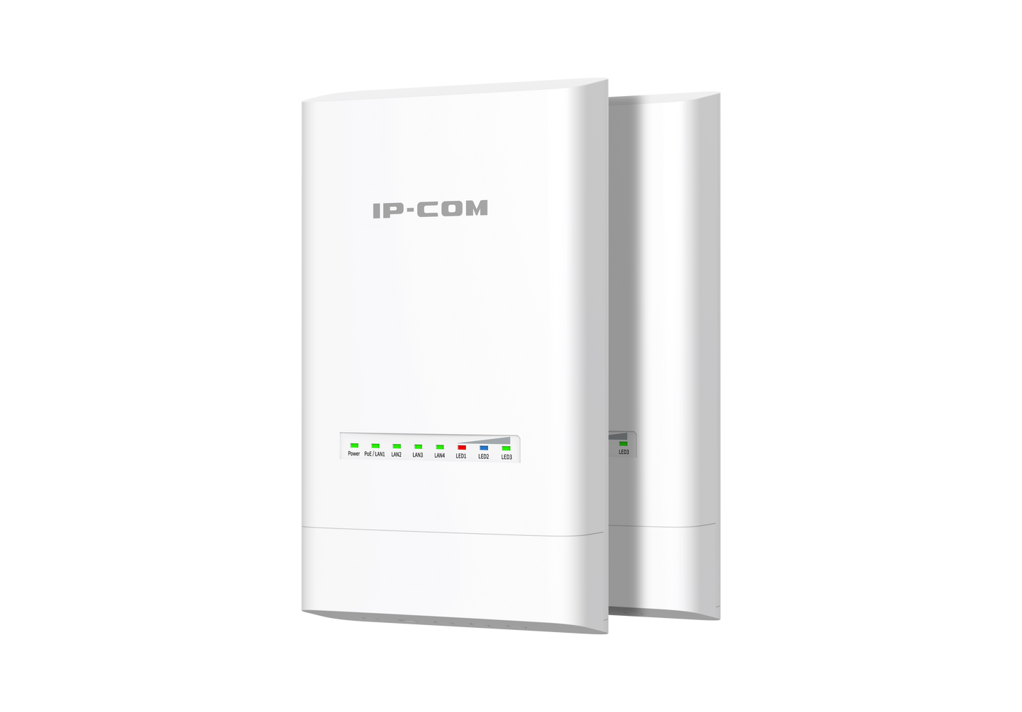 IP-COM 5GHz Outdoor CPE 12DBI Point to Point Auto-pairing 4 x Ethernet IP65 867MBPS up to 5km A Pair