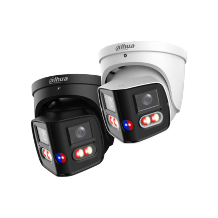 Dahua DH-IPC-PDW31259-A180-AS-PV, 2x6MP TiOC Duo Splicing Fixed-focal Eyeball WizSense Network Camera