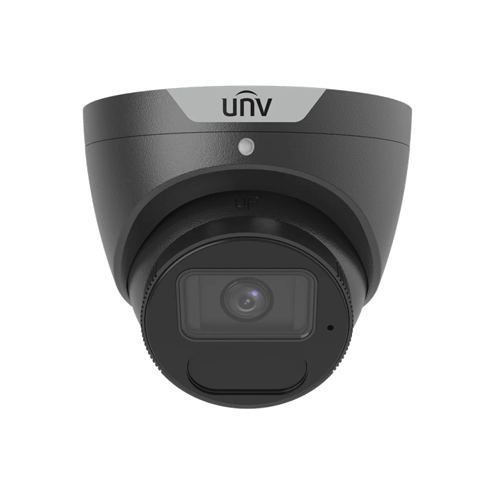 UNV 8MP IPC3618SS-ADF28K-I1 LightHunter Fixed IR Turret Network Camera - Black