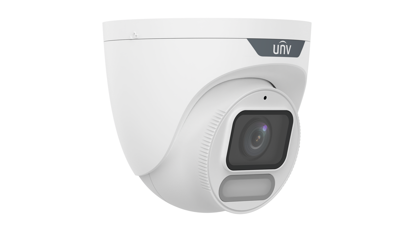 UNV 8MP IPC3628LE-ADF28K-WP ColorHunter with WiseISP Fixed Eyeball Network Camera