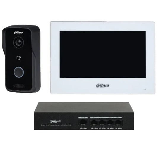 Dahua Intercom Kit, IP Villa Door Station with Reader and Smartphone App
