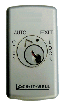 Lock It Well Auto Series Mullion MTD Key Switch 4 x Key Position | AL545021 | CCTVMASTERS.COM.AU
