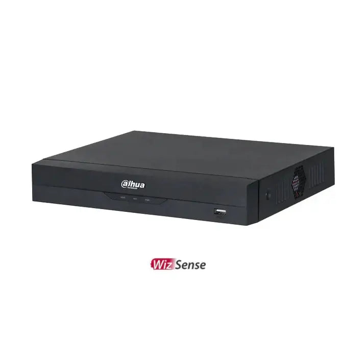 Dahua Black Camera Kit, 2 x 8MP AI WizSense SMD 4.0, 4CH AI Smart NVR 4K | 2xHDW3866EMP-BLK | CCTVMASTERS.COM.AU