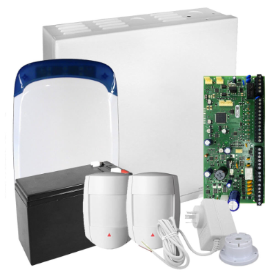 Paradox SP6000+ Kit, DG65+, Mini Siren/Strobe, (No Keypad)
