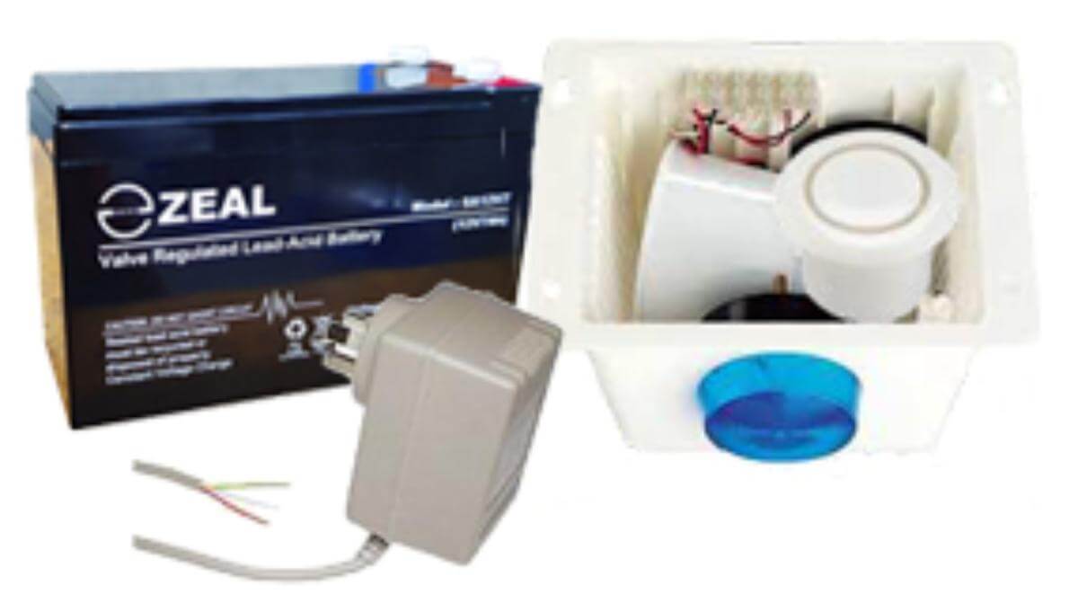 Alarm Standard Accessory Kit Combo with Flush Piezo and Box Siren | PRXACCESSORY21 | CCTVMASTERS.COM.AU