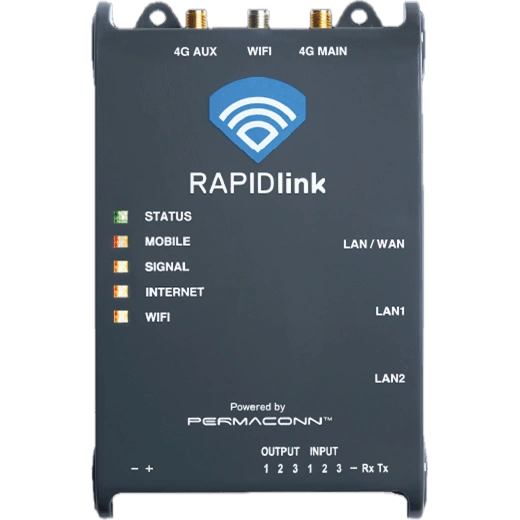 Permaconn RAPIDLINK RL10 4G LTE-FDD managed, upto 150MBPS, RJ45, 10-15VDC