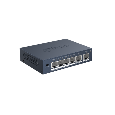 Dahua 6-Port Unmanaged Desktop Switch with 4-Port PoE