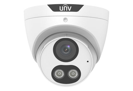 UNV Uniview Prime-I Series AI 8MP HD Light and Audible Warning Fixed Eyeball Network Camera